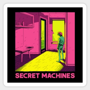 Secret Machines  -- Original Fan Artwork Design Sticker